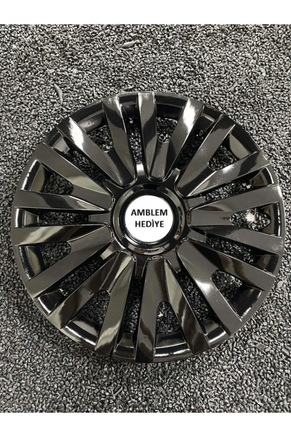 RENAULT 21 JANT KAPAĞI 13 İNÇ KIRILMAZ SİYAH 3911syhrenault ürün görseli 1