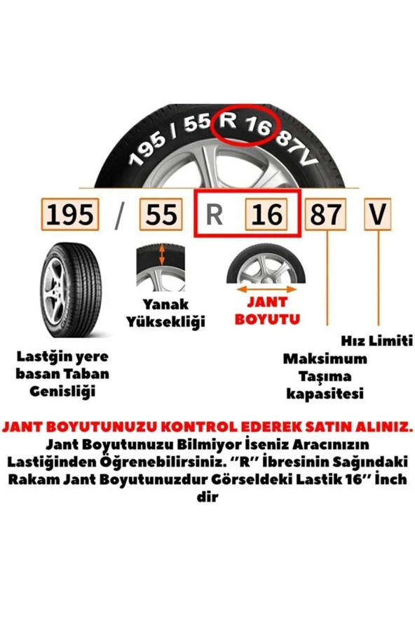 Toyota Uyumlu 15 Inc Gri Siyah Renkli Jant Kapağı Kırılmaz 5310Çifttoyota ürün görseli 1