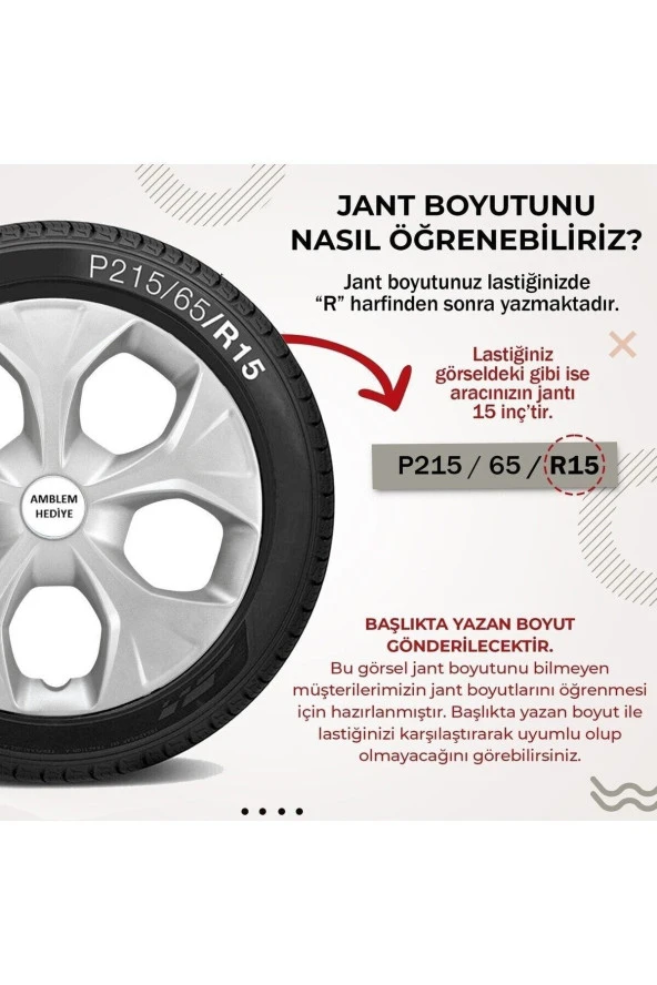 HYUNDAİ 15 INC JANT KAPAĞI KIRILMAZ 5310hundai ürün görseli 1
