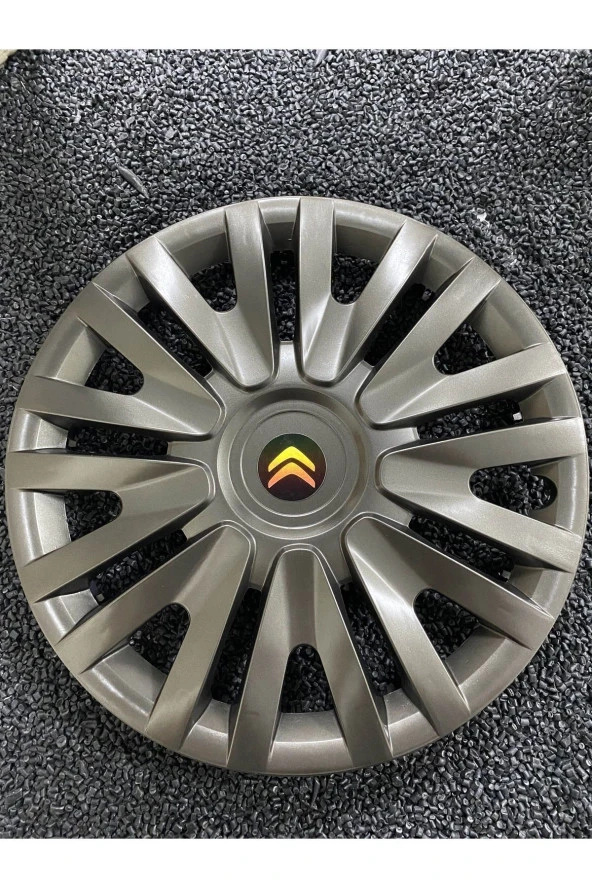 Citroen C3 Picasso 15" Inç Kırılmaz Jant Kapağı Füme 4 Adet 5911fümecitroen ürün görseli 1