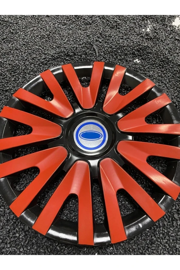 Ford 15 Inc Kırmızı Renkli Jant Kapağı Kırılmaz 5911K9ford ürün görseli 1