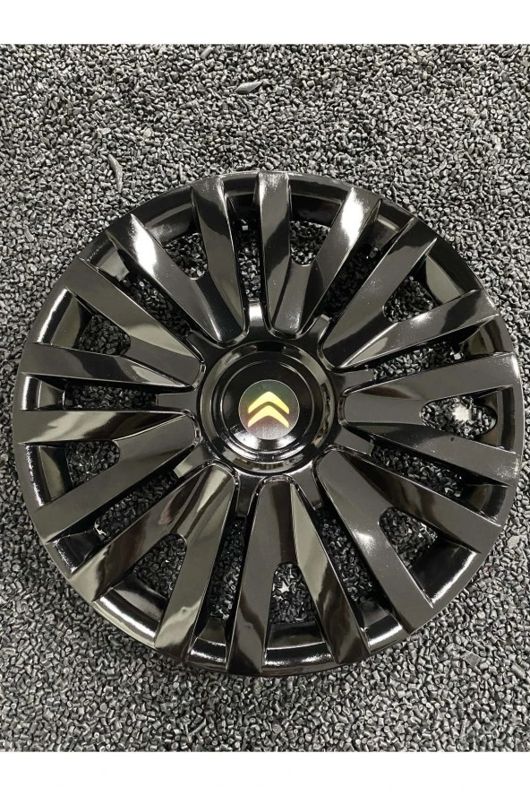 Citroen C3 Picasso 15" Inç KIRILMAZ JANT KAPAĞI SİYAH 4 adet 5911syhcitroen ürün görseli 1