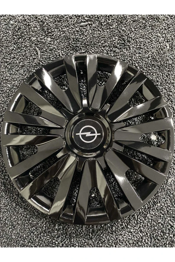 Opel Agila 15" Inç Kırılmaz Jant Kapağı Siyah 4 Adet Uyumlu 5911syhopel ürün görseli 1