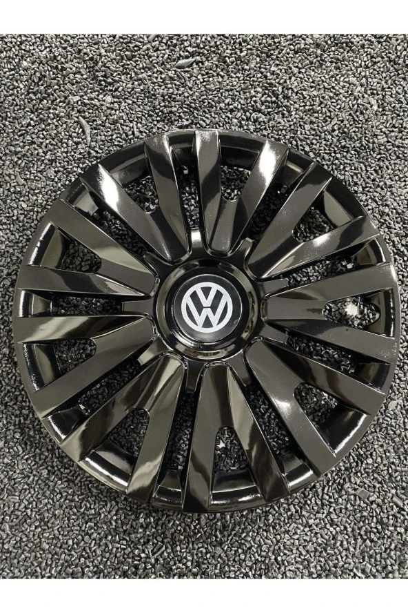 Volkswagen Lt 15" Inç Kırılmaz Jant Kapağı Siyah 4 Adet 5911syhww ürün görseli 1