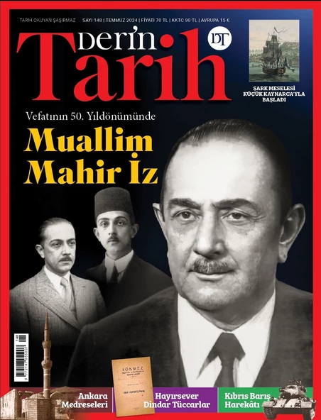 DerinTarih Dergi Temmuz 2024 ürün görseli 1