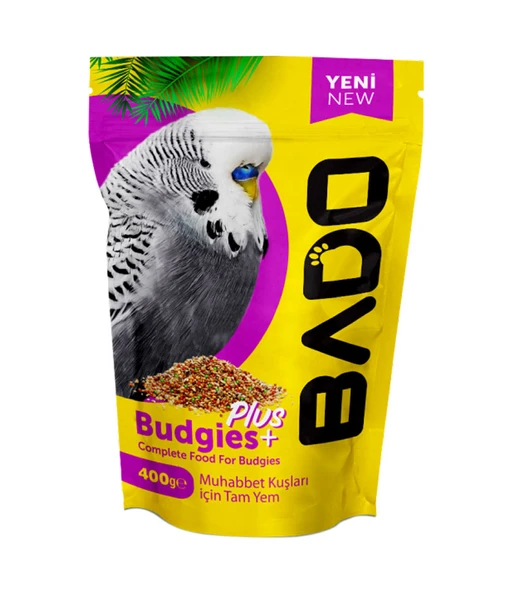 Bado Muhabbet Kuş Yemi Vitaminli 400GR ürün görseli 1