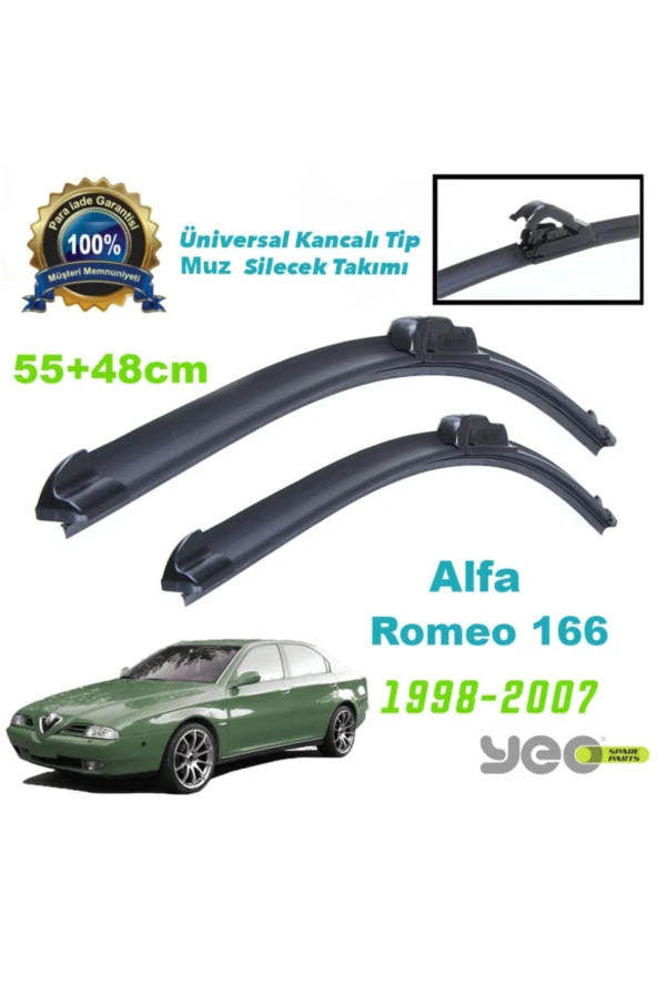Alfa Romeo 166 Universal Muz Silecek Takımı ürün görseli 1