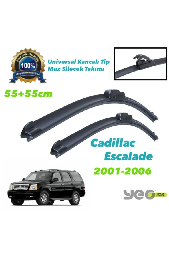 Cadillac Escalade Aeroflex Muz Silecek Takımı ürün görseli 1