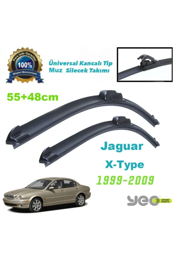 Jaguar X-type Aeroflex Muz Silecek Takımı ürün görseli 1