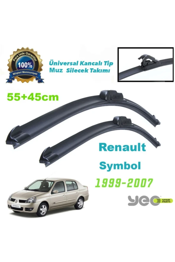 Renault Symbol Aeroflex Muz Silecek Takımı ürün görseli 1
