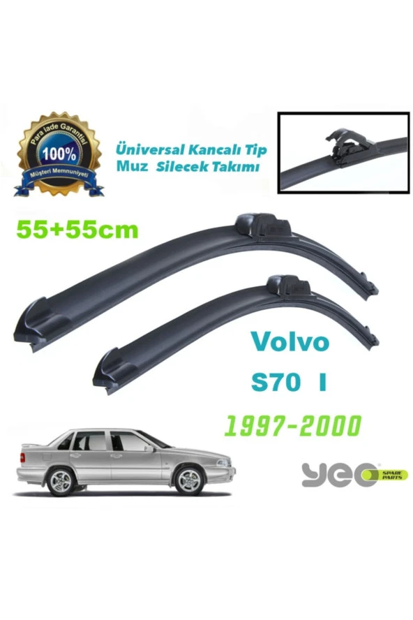 Volvo S70 Aeroflex Muz Silecek Takımı 1997-2000 ürün görseli 1