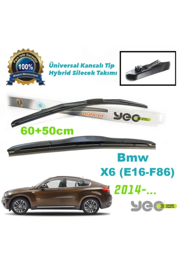 Bmw X6 (f16;f86) Hybrid Silecek Takımı 2014-.. ürün görseli 1