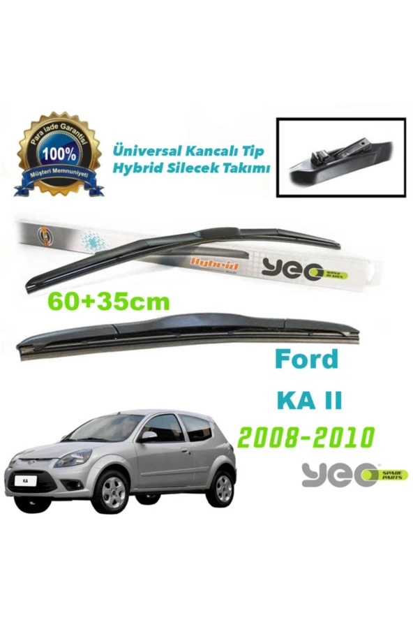 Ford Ka Iı Hybrid Silecek Takımı Yeo 2008-2010 ürün görseli 1