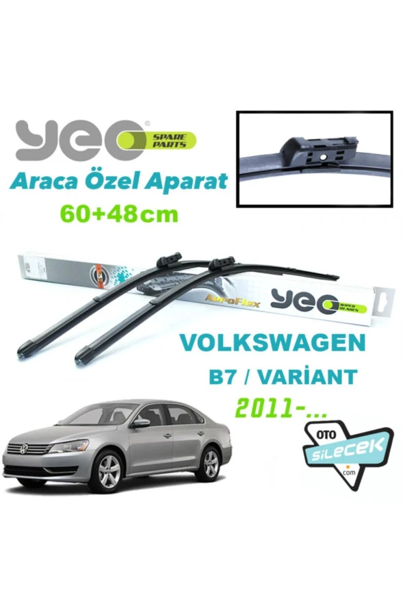 Vw Passat B7 / Variant Aeroflex Silecek Takımı 2011-... ürün görseli 1