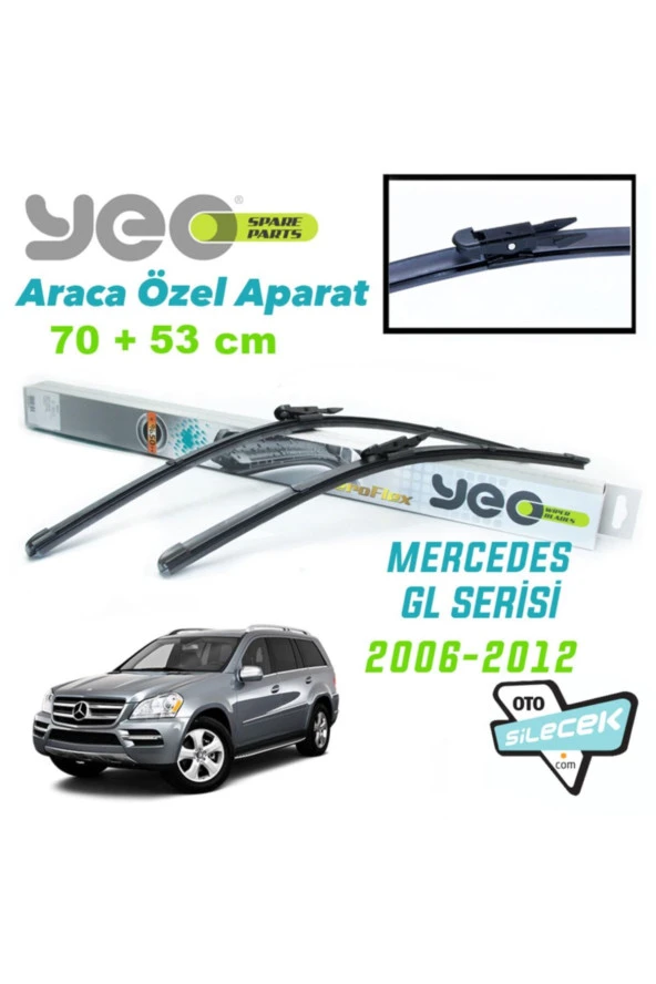 Mercedes Gl Serisi Ön Silecek Takımı 2006-2012 Aeroflex ürün görseli 1