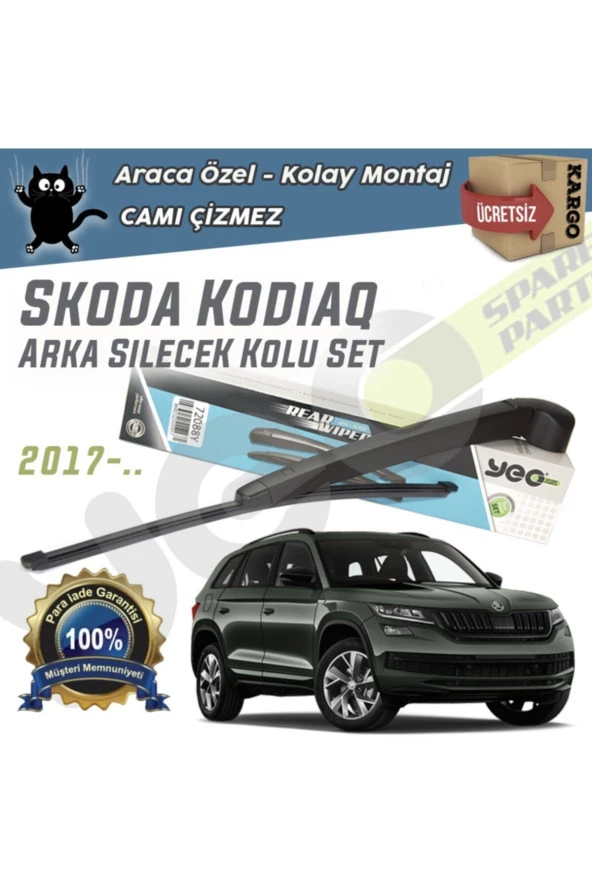 Skoda Kodiak Arka Silecek Kolu Set 2017-.. ürün görseli 1