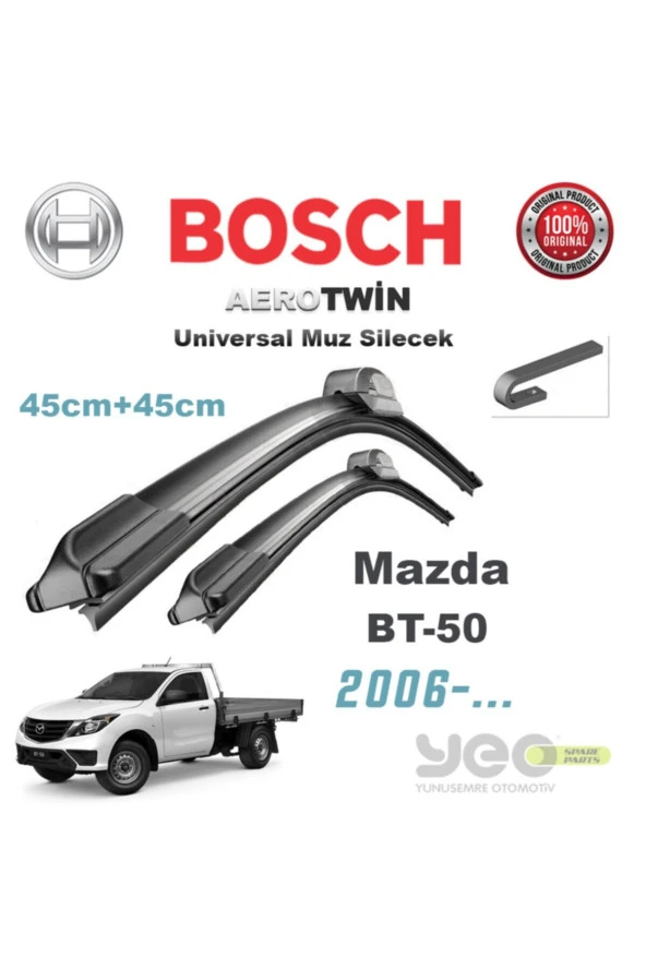 Mazda Bt-50 Aerotwin Muz Silecek Takımı ürün görseli 1