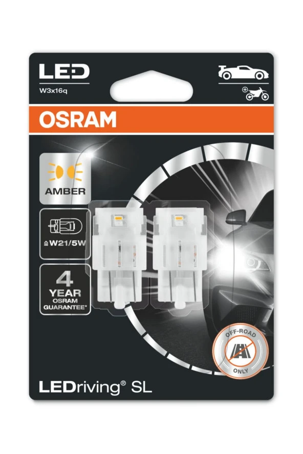 T20 Çift Devreli Led Ampul Sarı 12V 7515DYP (1 Takım-2 Adet) ürün görseli 1