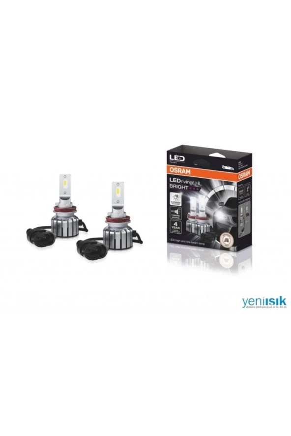 H11 Led Xenon Kit %300 Fazla Işık / 4 Yıl Garantili 12v (2 Adet Far Için) ürün görseli 1
