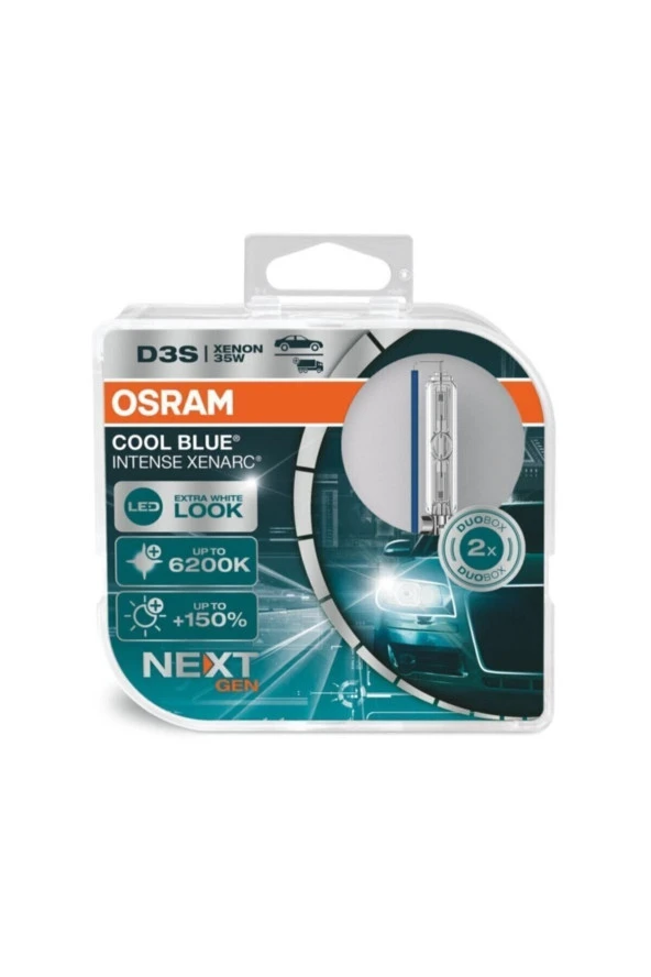 D3s Cool Blue Intense Xenarc 6200k Beyaz Işık (takım - 2 Adet) ürün görseli 1