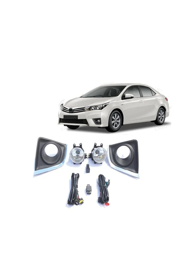 Toyota Corolla Sis Farı Seti 2013-2016 Uyumlu ürün görseli 1