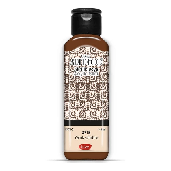 Artdeco Akrilik Boya 140 ml 3715 YANIK OMBRE ürün görseli 1