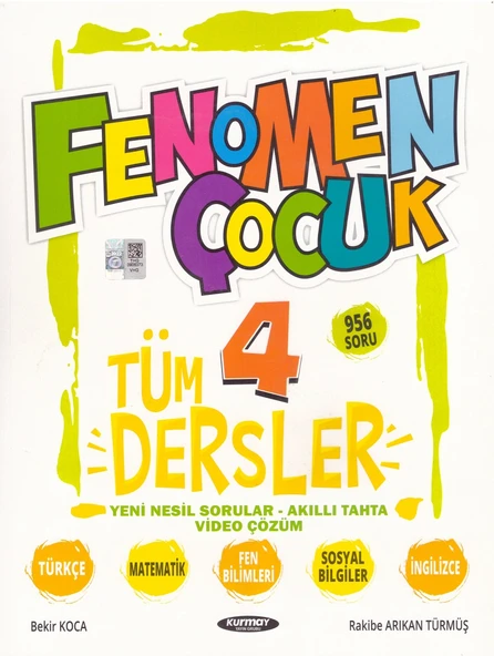 FENOMEN ÇOCUK 4.SINIF TÜM DERSLER SORU BANKASI ürün görseli 1