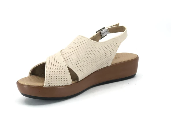 Ayakdaş 5513 Kadın Düz Taban Sandalet - Resim 10