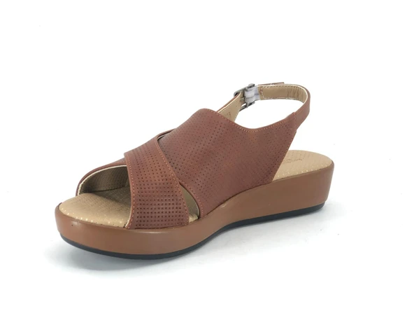 Ayakdaş 5513 Kadın Düz Taban Sandalet - Resim 6