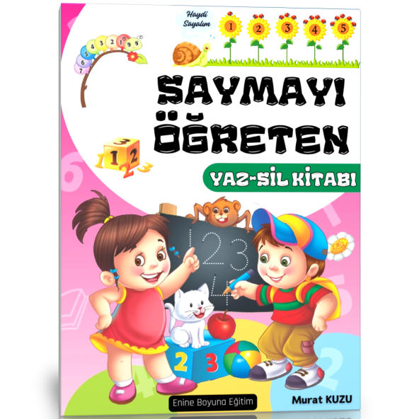 Saymayı Öğreten YAZ-SİL Kitabı (1-20) ürün görseli 1