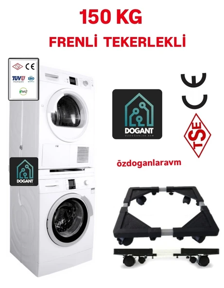 Dogant  Çamaşır Kurutmalık Nem Rutubet Küflenme Karşı Tekerlekli Altlık ürün görseli 1