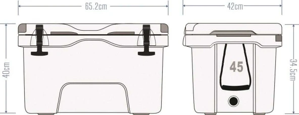 Aden Buzluk 45 Litre - Resim 2