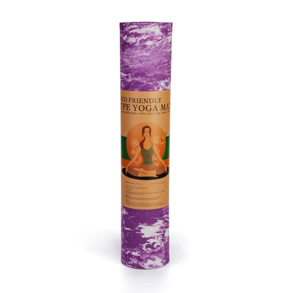 Çevre Dostu Yoga Matı 6 mm - Resim 4