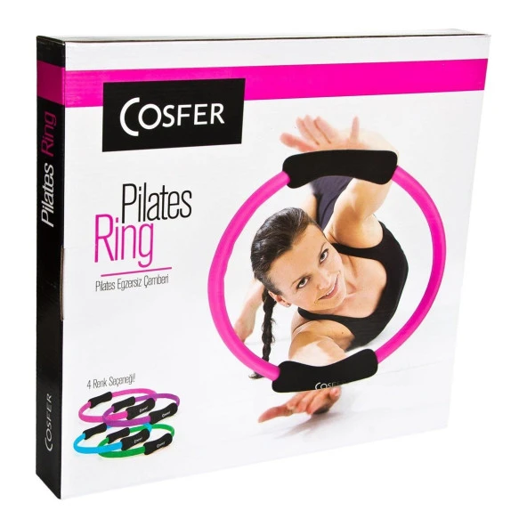 Yeşil Sünger Pilates Çemberi - Resim 2