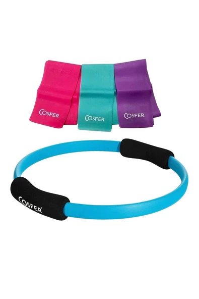 Csf-pcset4t Pilates Çemberi Ve Pilates Band ürün görseli 1
