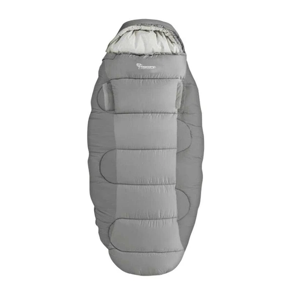 Sleepwell 300 Uyku Tulumu Gri -12 Derece 210x90 Cm XL Tulum ürün görseli 1