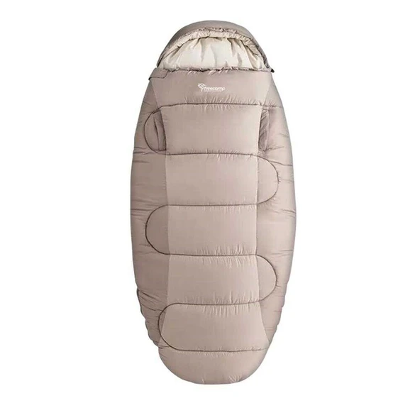 Sleepwell 300 Uyku Tulumu Bej -12 Derece 210x90 Cm XL Tulum ürün görseli 1