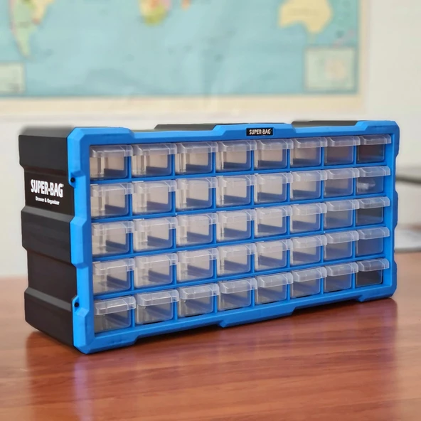 Organizer Seti Yatay Çekmece Seti 40 Lı Asr-6003 ürün görseli 1
