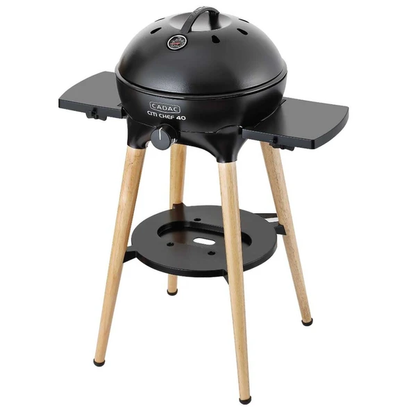 Citi Chef 40 Fs Siyah 40cm Portatif Gazlı Barbekü ürün görseli 1