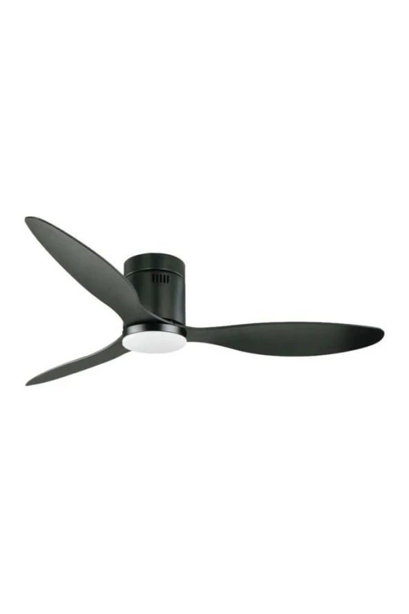 Taflan D52066 Siyah Uzaktan Kumandalı Aydınlatmalı Tavan Vantilatörü ürün görseli 1