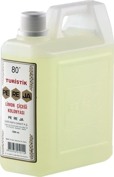 Kolonya Pereja Limon Çiçeği Kolonyası 80 Derece 1000 ml ürün görseli 1