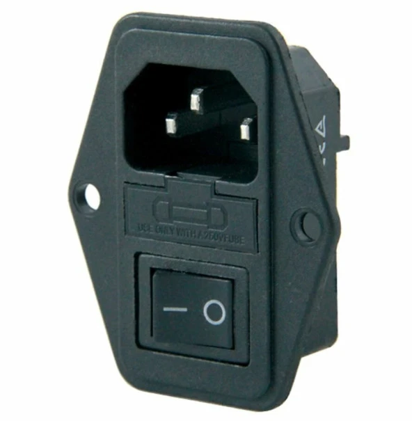 Algatec IC-214 Power Soket Erkek Anahtarlı 10 Adet ürün görseli 1