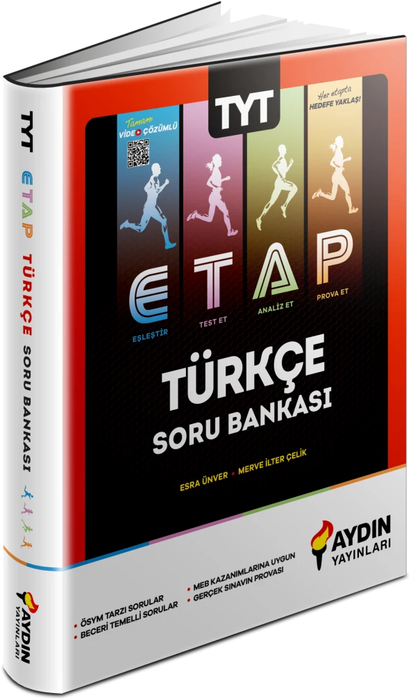 Aydın Yayınları Etap TYT Türkçe Soru Bankası ürün görseli 1