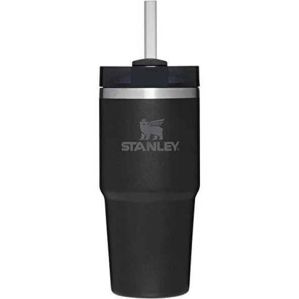 Stanley The Quencher H2.O FlowState Tumbler Pipetli Termos Bardak 0,41 L Siyah ürün görseli 1