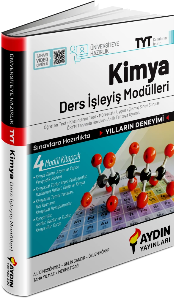 Aydın Yayınları Tyt Kimya Ders İşleyiş Modülleri ürün görseli 1