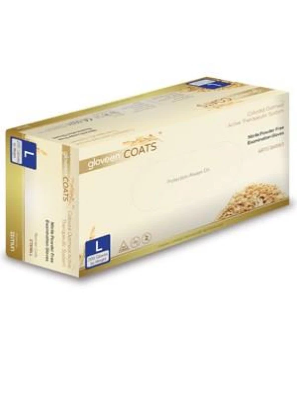 Gloven Coats Eldiven Egzema 100 LU LARGE ürün görseli 1