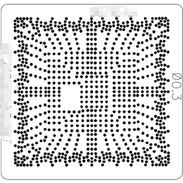 KALIP STENCİL SRKMA SRKM2 SRKM3 SRKM5 SRKM6 FH82H570 SRKM6 FH82W580 SRKM7 FH82HM570 0.35 MM ürün görseli 1