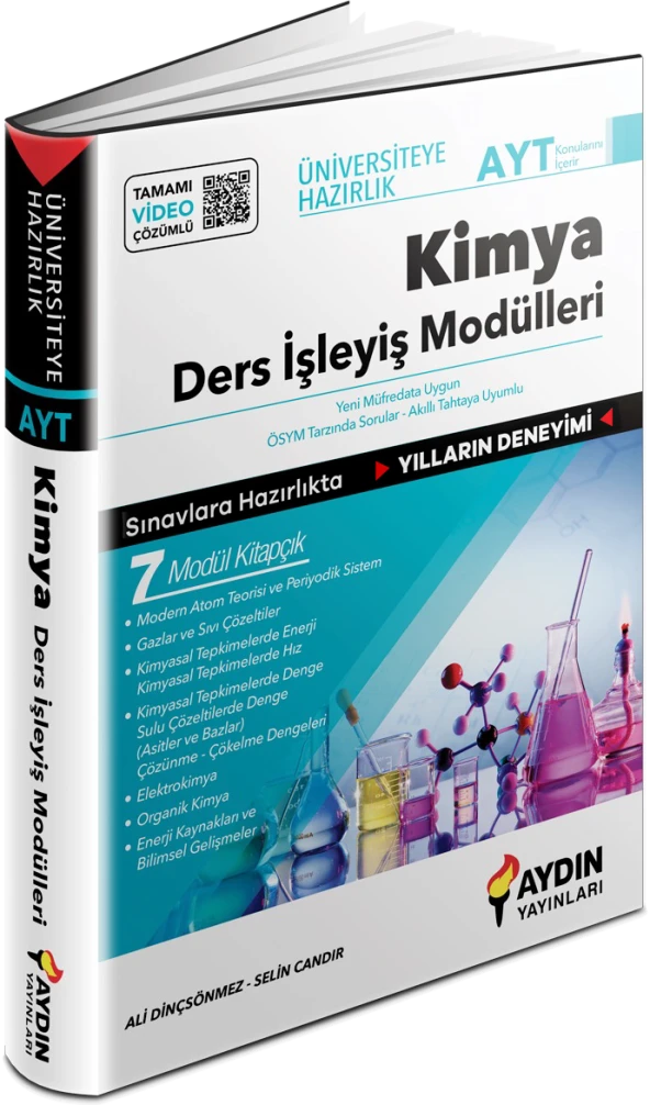 Aydın Yayınları Üniversiteye Hazırlık AYT Kimya Ders İşleyiş Modülleri ürün görseli 1