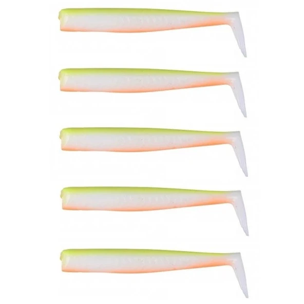 Savage Gear LB Sandeel 10cm Silikon Yem İğnesiz (5 Adet) Lemon Back ürün görseli 1