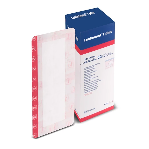 Bsn Leukomed T Plus Pedli Transparan Film Yara Örtüsü 10cm x 35cm ürün görseli 1